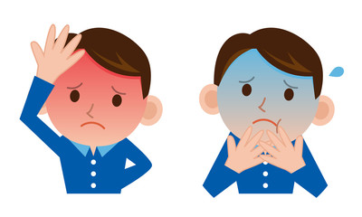 熱中症　吐き気　男性