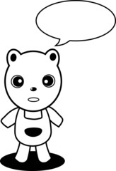 Bear vector