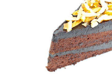 Chocolate cake.