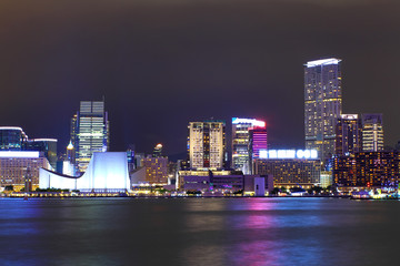 Obraz premium kowloon at night