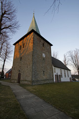 Fototapeta na wymiar Die Pauluskirche in Neersen