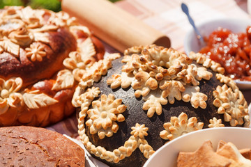 fresh homemade bread