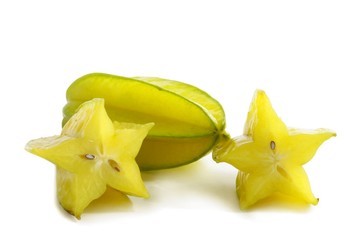 yellow fruits of carambola