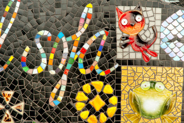 mosaico colorato