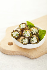 Eggplant rolls