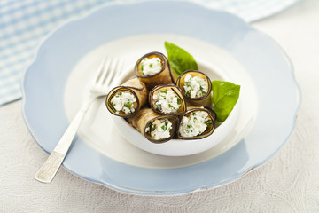 Eggplant rolls