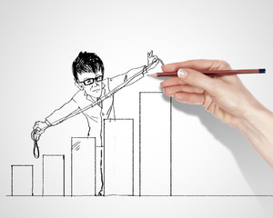 Drawing about success in business