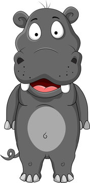 recommend clip art: hippopotamus cartoon