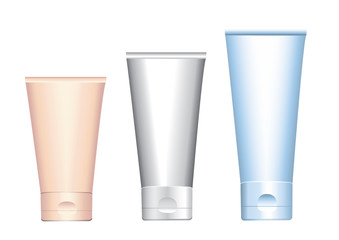 Cosmetic containers.