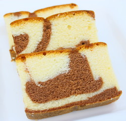 gâteau marbré au chocolat