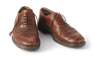 Brogues, Mens Shoes Brown Old