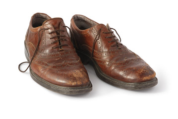 Brogues, Mens Shoes Brown Old