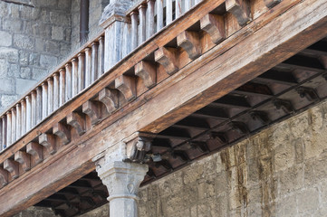 Farnese Palace. Viterbo. Lazio. Italy.