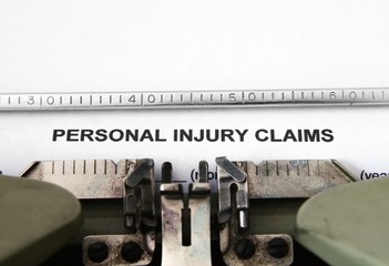 Personal injury claim