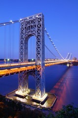 Obraz premium George Washington Bridge in New York