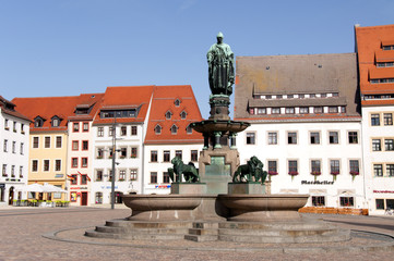 Otto der Reiche Denkmal in Freiberg