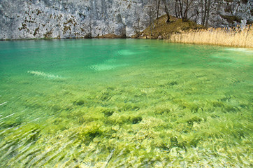 Breathtaking view in the Plitvice Lakes National Park, Croatia