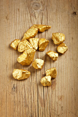 Gold nuggets