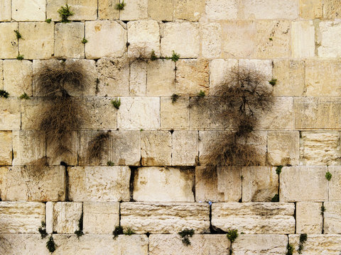 Wailing Wall and Al Aqsa Mosque, Jerusalem, Israel