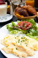 omelet with ham