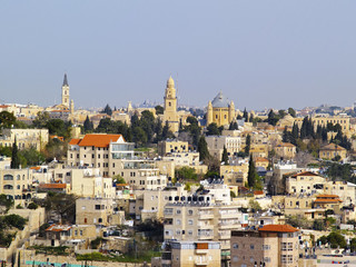 Fototapeta premium Jerusalem Cityscape, Israel
