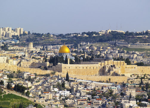 Jerusalem Cityscape, Israel