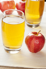 Refreshing Organic Apple Juice