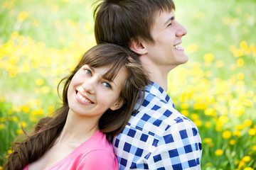 Fototapeta premium Happy couple