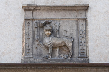 Historical tower. Viterbo. Lazio. Italy.