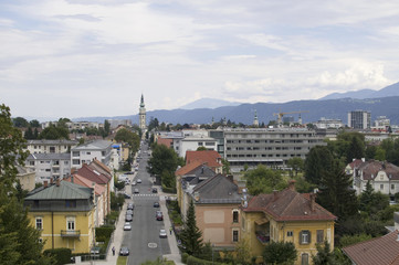 Klagenfurt von oben, Kreuzbergl