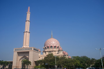 Obraz premium Putra Mosque, Putrajaya, Malaysia