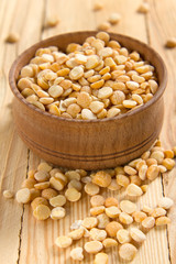 Dry split yellow peas