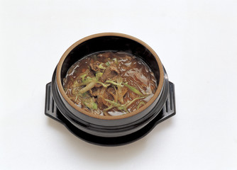 Korean-styled spicy beef stew, Yukgaejang