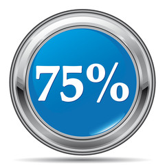 75 PERCENT ICON