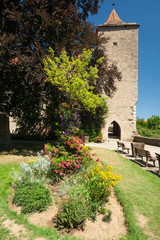 Burggarten in Rothenburg ob der Tauber