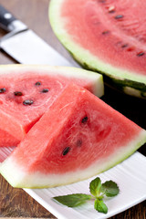 watermelon slices