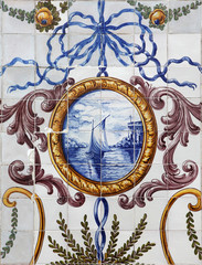 Obraz na płótnie Canvas Lisbon azulejos