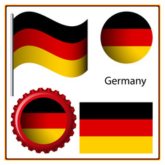 germany graphic set