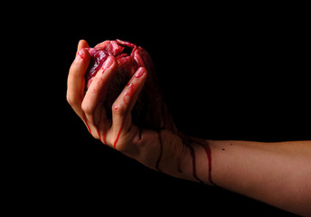 bloody hand - 44230633