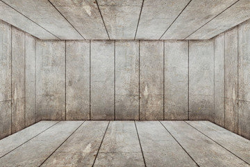 Abstract empty room