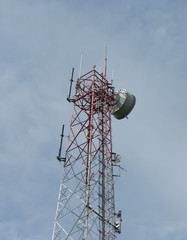 Telecommunication tower and antenna