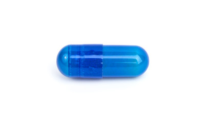 blue capsule