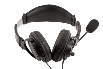 Headset with microphone