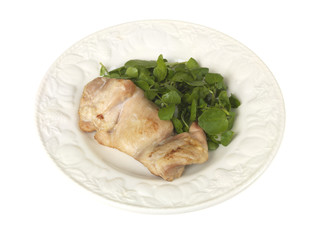 Chicken thigh with Watercress
