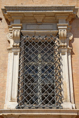 Italy, Modena Ducal Palace window details