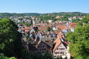 Fototapeta premium Altstadt von Tübingen