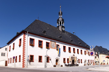 Marienberg Rathaus Erzgebirge