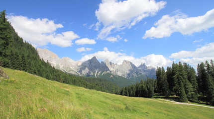Obraz premium Pale di San Martino di Castrozza
