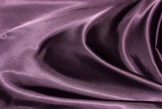 Wavy Purple Silk