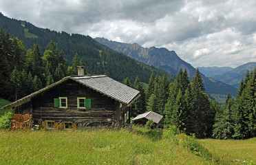 Berghütte im Montafon